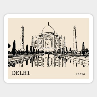 Delhi India Magnet